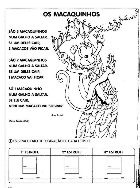 Atividades de Matemática para Segunda Série - Atividades de Matematica